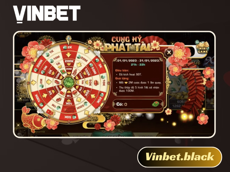 Cung hỷ phát tài Vinbet